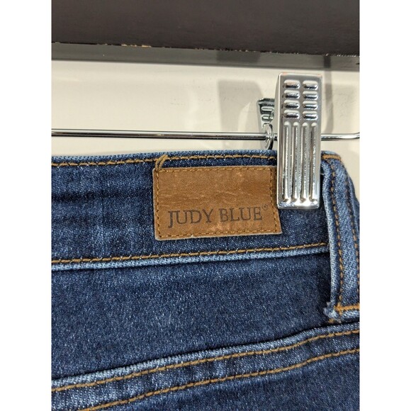 Judy Blue Women's Mid Rise Bootcut Jeans Size 5/27 Inseam 30" Dark Wash - Picture 7 of 10